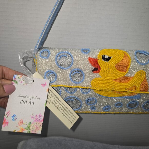 Viral  Rubber Duckie Beaded Bag - Picture 2 of 9